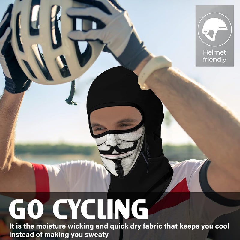 Obacle Balaclava Face Mask Men Women Lightweight for Ski Hunting Cycling Fishing - Image 4